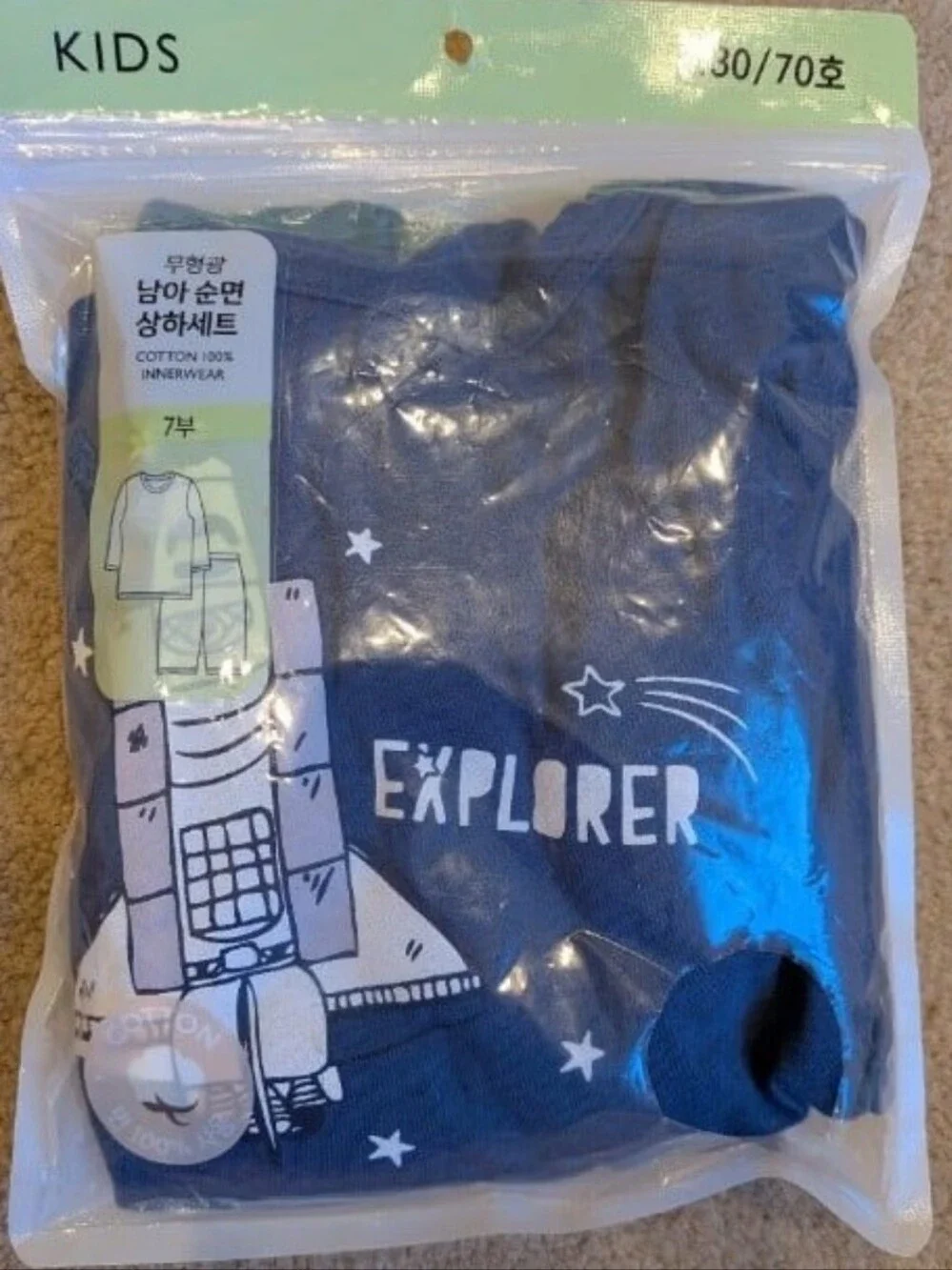 Bundle of 4 NEW Korean kids pajama sets